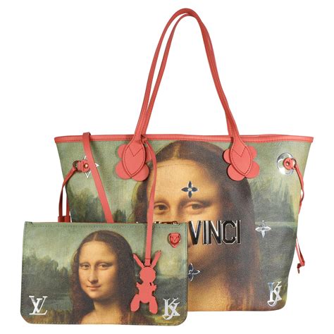 louis vuitton with monalisa design